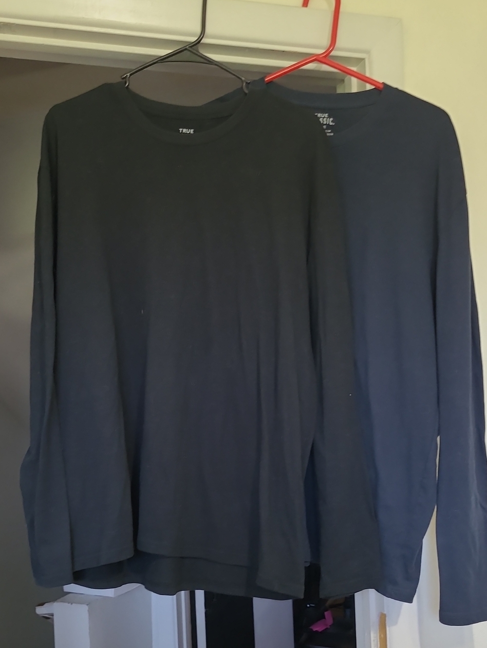 True Classic Long Sleeve Tees- Bundle Of 2